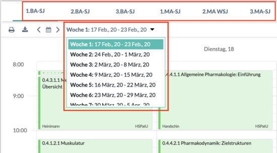 der STrukturstundenplan